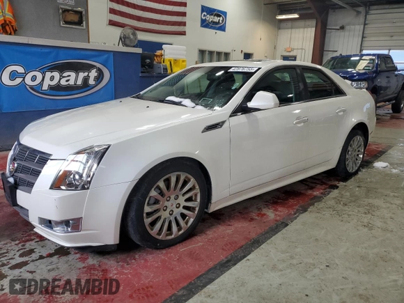 2010 Cadillac CTS Performance with VIN 1G6DL5EV2A0114340, listed as a Copart auction lot 42876755 with 81,760 mi miles and Clean Title. Bid and sale history available at carsss.com. Image 1.