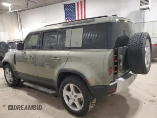 2020 Land Rover Defender SE with VIN SALEP7EU1L2020684, listed as a Copart auction lot 82365924 with 35,457 mi miles and Salvage title. Bid and sale history available at DreamBid. Image 2.