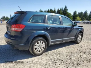 2015 Dodge Journey SE z VIN 3C4PDCAB8FT553477, wystawiony jako Copart lot #58097985 z przebiegiem 145 570 mil mil oraz Szkoda całkowita • Salvage title. Historia ofert i sprzedaży dostępna na DreamBid. Obrazek 3.