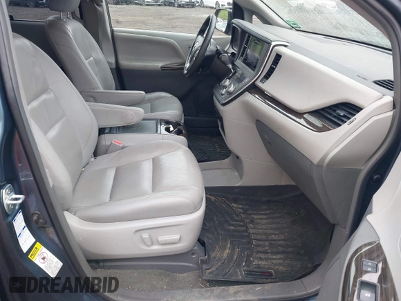 2017 Toyota Sienna XLE with VIN 5TDDZ3DC2HS171807, listed as a IAAI auction lot 42225873 with 105,588 mi miles and . Bid and sale history available at DreamBid. Image 5.