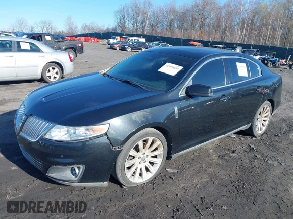2010 Lincoln MKS with VIN 1LNHL9ER7AG614750, listed as a IAAI auction lot 41999684 with 190,000 mi miles. Bid and sale history available at carsss.com. Image 2.