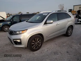 2013 Kia Sorento SX with VIN 5XYKWDA25DG374036, listed as a Copart auction lot 78155514 with 205,296 mi miles and Salvage Title. Bid and sale history available at carsss.com. Image 1.