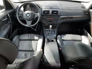 2008 BMW X3 3.0si with VIN WBXPC93448WJ05824, listed as a Copart auction lot 51769025 with 111,121 mi miles and Salvage Title. Bid and sale history available at carsss.com. Image 8.