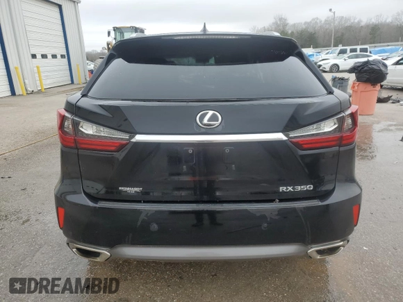 2017 Lexus RX 350 with VIN 2T2ZZMCA4HC069098, listed as a Copart auction lot 45293955 with Not Provided miles and Non Repairable. Bid and sale history available at DreamBid. Image 6.
