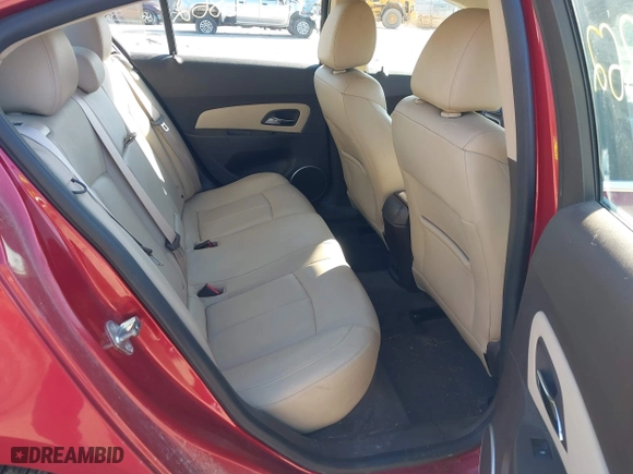 2011 Chevrolet Cruze LT w/2LT with VIN 1G1PG5S98B7283379, listed as a IAAI auction lot 42026862 with 130,169 mi miles. Bid and sale history available at carsss.com. Image 8.
