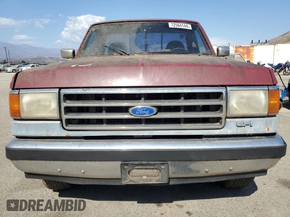 1991 Ford F-150 with VIN 1FTEF15N2MPA00271, listed as a Copart auction lot 72564144 with 60,382 mi miles and Clean Title. Bid and sale history available at carsss.com. Image 5.