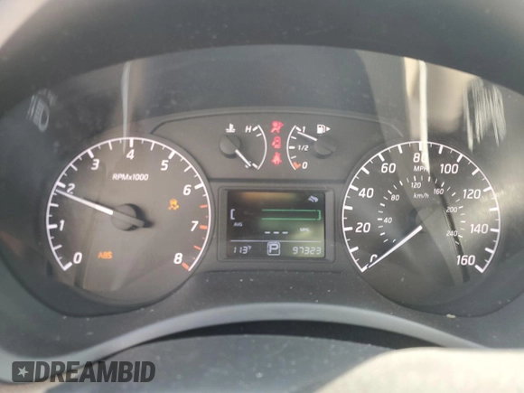 2017 Nissan Sentra SR with VIN 3N1AB7AP4HY214352, listed as a Copart auction lot 51851885 with 97,323 mi miles and Salvage Title. Bid and sale history available at DreamBid. Image 9.