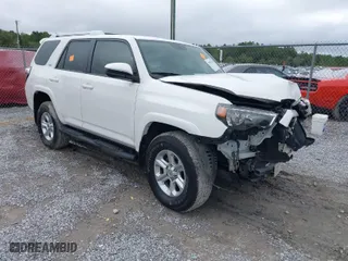 2018 Toyota 4Runner SR5 with VIN JTEBU5JR9J5610308, listed as a IAAI auction lot 37802713 with NaN miles. Bid and sale history available at carsss.com. Image 1.