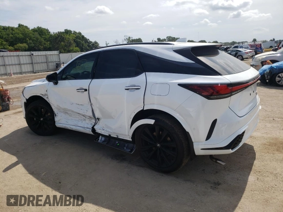 2023 Lexus RX with VIN 2T2BCMEA6PC005000, listed as a Copart auction lot 54004543 with 187 mi miles. Bid and sale history available at carsss.com. Image 2.