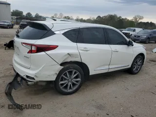 2019 Acura RDX w/Technology Pkg with VIN 5J8TC1H52KL001437, listed as a Copart auction lot 45544523 with 51,343 mi miles. Bid and sale history available at carsss.com. Image 3.