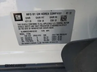 2022 Buick Encore GX Select с VIN KL4MMDS24NB103102, выставлен на аукционе Copart как лот 51200985 с пробегом 60 254 миль миль и Списание • Salvage title. История ставок и продаж доступна на DreamBid. Изображение 14.