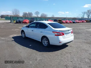 2015 Nissan Sentra SV with VIN 3N1AB7AP5FY350356, listed as a IAAI auction lot 41851745 with 136,182 mi miles and . Bid and sale history available at DreamBid. Image 3.
