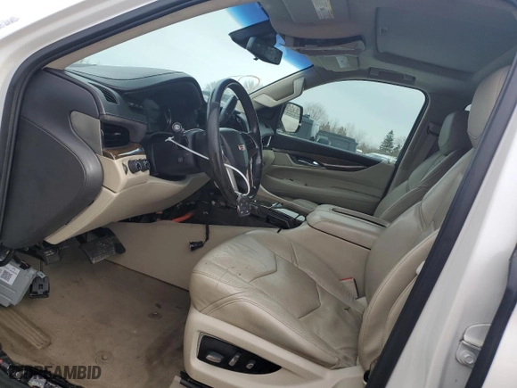 2019 Cadillac Escalade Luxury with VIN 1GYS4BKJ0KR213635, listed as a Copart auction lot 47352095 with 51,453 mi miles and Salvage Title. Bid and sale history available at carsss.com. Image 7.