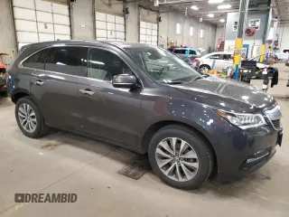 2014 Acura MDX Tech Pkg with VIN 5FRYD4H45EB028762, listed as a Copart auction lot 52943195 with 86,249 mi miles and Salvage Title. Bid and sale history available at carsss.com. Image 4.