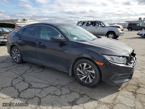 2016 Honda Civic Sedan EX with VIN 2HGFC2F7XGH508095, listed as a Copart auction lot 44248425 with 235,037 mi miles and Salvage Title. Bid and sale history available at carsss.com. Image 4.
