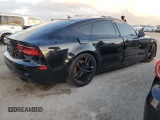 2018 Audi S7 Premium Plus with VIN WAUWFAFC2JN018243, listed as a Copart auction lot 76767264 with 0 mi miles and Non Repairable. Bid and sale history available at carsss.com. Image 3.