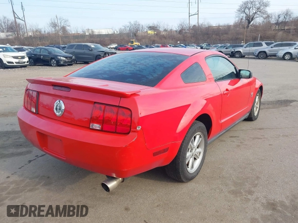 2009 Ford Mustang with VIN 1ZVHT80N195119208, listed as a IAAI auction lot 41785262 with 100,789 mi miles and . Bid and sale history available at carsss.com. Image 6.