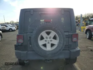 2018 Jeep Wrangler Unlimited Sport with VIN 1C4BJWDG8JL809519, listed as a Copart auction lot 50835455 with 89,962 mi miles and Salvage title. Bid and sale history available at DreamBid. Image 6.