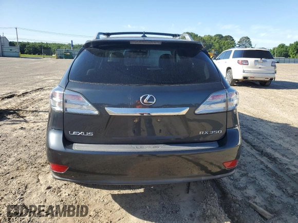 2010 Lexus RX 350 with VIN 2T2ZK1BA7AC012839, listed as a Copart auction lot 57768755 with 159,332 mi miles and Clean title. Bid and sale history available at DreamBid. Image 6.