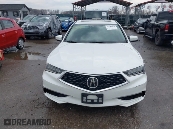 2018 Acura TLX Technology with VIN 19UUB1F57JA002314, listed as a IAAI auction lot 41641179 with 125,418 mi miles and . Bid and sale history available at carsss.com. Image 12.