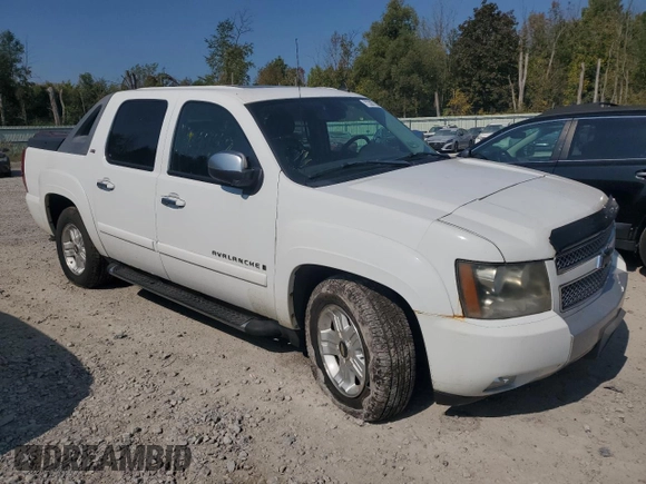 2007 Chevrolet Avalanche LT w/3LT with VIN 3GNFK12317G298959, listed as a Copart auction lot 72387294 with 0 mi miles and Clean Title. Bid and sale history available at carsss.com. Image 4.