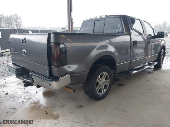 2007 Ford F-150 XLT with VIN 1FTPW12V97FB41216, listed as a IAAI auction lot 41754015 with 248,938 mi miles. Bid and sale history available at carsss.com. Image 4.