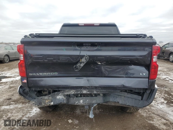 2023 Chevrolet Silverado 1500 LT with VIN 2GCUDDEDXP1153475, listed as a Copart auction lot 85351764 with 15,783 mi miles and Salvage Title. Bid and sale history available at carsss.com. Image 6.