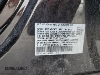 2017 Acura MDX Technology with VIN 5FRYD4H53HB026313, listed as a Copart auction lot 54315225 with 126,485 mi miles and Salvage Title. Bid and sale history available at carsss.com. Image 13.