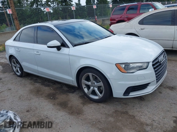 2016 Audi A3 Premium with VIN WAUA7GFFXG1056744, listed as a IAAI auction lot 42527955 with 125,917 mi miles and . Bid and sale history available at DreamBid. Image 1.