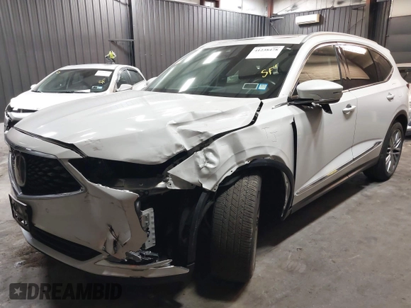 2023 Acura MDX w/Advance Package with VIN 5J8YE1H80PL022417, listed as a IAAI auction lot 41238478 with 19,132 mi miles. Bid and sale history available at carsss.com. Image 19.