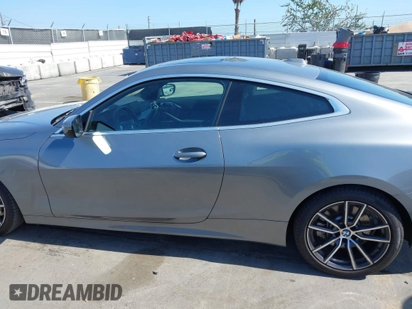 2025 BMW 4 Series 430i with VIN WBA43DA00SCS10563, listed as a IAAI auction lot 42510336 with 20,810 mi miles and . Bid and sale history available at DreamBid. Image 14.