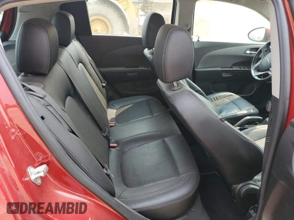 2012 Chevrolet Sonic LTZ with VIN 1G1JE6SH7C4111176, listed as a Copart auction lot 59002575 with 116,640 mi miles and Salvage title. Bid and sale history available at DreamBid. Image 10.
