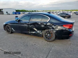 2017 BMW 5 Series 530i with VIN WBAJA5C35HG897952, listed as a Copart auction lot 55691385 with 135,869 mi miles and Salvage title. Bid and sale history available at DreamBid. Image 2.
