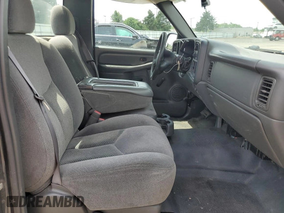 2005 Chevrolet Silverado 1500 Work Truck with VIN 1GCEC14XX5Z204219, listed as a Copart auction lot 60194575 with 198,381 mi miles and Salvage title. Bid and sale history available at DreamBid. Image 10.