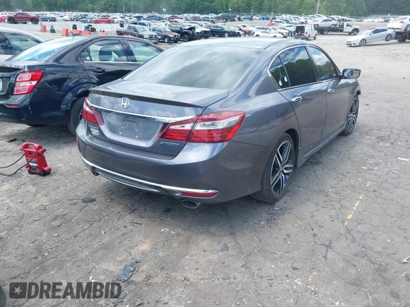 2016 Honda Accord Sport z VIN 1HGCR2F52GA114525, wystawiony jako IAAI lot #42179474 z przebiegiem 112 664 mil mil oraz . Historia ofert i sprzedaży dostępna na DreamBid. Obrazek 4.