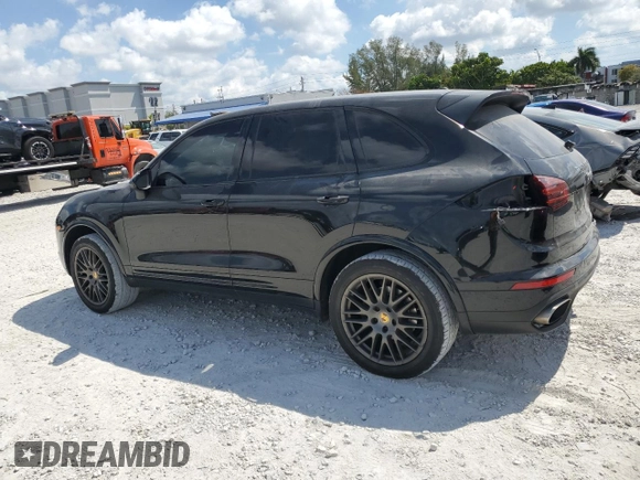 2018 Porsche Cayenne with VIN WP1AA2A26JKA03230, listed as a Copart auction lot 53281315 with 109,127 mi miles and Salvage title. Bid and sale history available at DreamBid. Image 2.