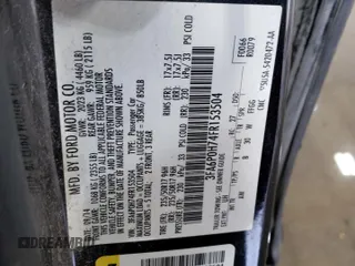 2015 Ford Fusion SE with VIN 3FA6P0H74FR153504, listed as a Copart auction lot 75628024 with 206,721 mi miles and Salvage Title. Bid and sale history available at carsss.com. Image 13.