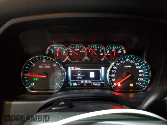 2017 Chevrolet Silverado 1500 LT with VIN 1GCVKREC8HZ157984, listed as a Copart auction lot 42531545 with 191,487 mi miles and Salvage Title. Bid and sale history available at carsss.com. Image 9.