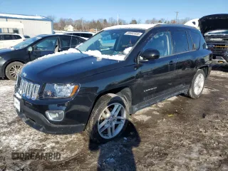 2015 Jeep Compass Limited with VIN 1C4NJDCB7FD117566, listed as a Copart auction lot 88652655 with 104,285 mi miles and Salvage Title. Bid and sale history available at carsss.com. Image 1.