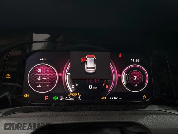 2022 Volkswagen GTI Autobahn with VIN WVW587CD8NW122535, listed as a Copart auction lot 73020804 with 27,341 mi miles and Salvage Title. Bid and sale history available at DreamBid. Image 9.