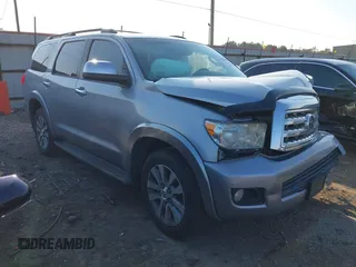 2015 Toyota Sequoia Limited with VIN 5TDJW5G14FS124552, listed as a IAAI auction lot 41692068 with 170,397 mi miles. Bid and sale history available at carsss.com. Image 1.