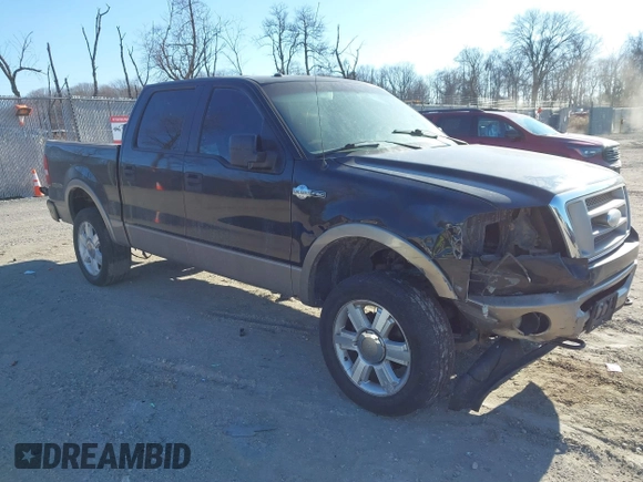 2006 Ford F-150 XLT with VIN 1FTPW14536KB03760, listed as a IAAI auction lot 41344344 with 170,482 mi miles and . Bid and sale history available at carsss.com. Image 1.