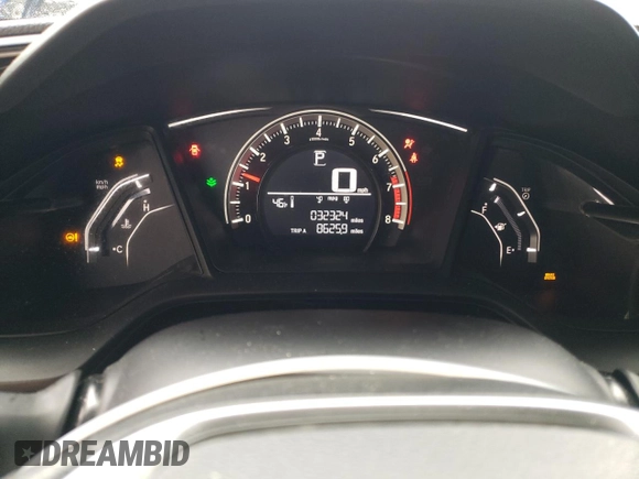 2016 Honda Civic Sedan LX with VIN 19XFC2F55GE014946, listed as a Copart auction lot 48106205 with 32,324 mi miles and Salvage Title. Bid and sale history available at carsss.com. Image 9.