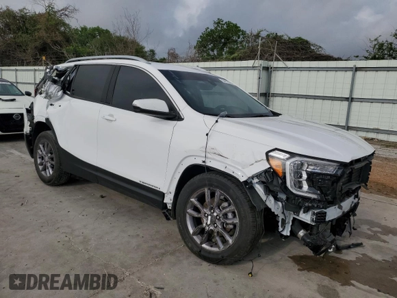 2024 GMC Terrain SLT z VIN 3GKALPEG4RL143807, wystawiony jako Copart lot #54119235 z przebiegiem 29 812 mil mil oraz Szkoda całkowita • Salvage title. Historia ofert i sprzedaży dostępna na DreamBid. Obrazek 4.