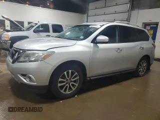 2015 Nissan Pathfinder SV z VIN 5N1AR2MN4FC692875, wystawiony jako Copart lot #54977155 z przebiegiem 152 155 mil mil oraz Czysty tytuł • Clean title. Historia ofert i sprzedaży dostępna na DreamBid. Obrazek 1.