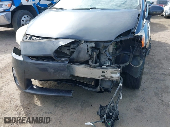 2011 Toyota Prius I with VIN JTDKN3DU0B1384416, listed as a IAAI auction lot 41857530 with 205,979 mi miles. Bid and sale history available at carsss.com. Image 6.