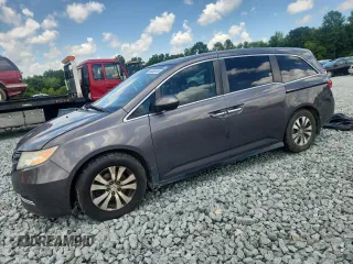 2014 Honda Odyssey EX-L with VIN 5FNRL5H68EB108847, listed as a Copart auction lot 64488145 with 197,120 mi miles and Clean title. Bid and sale history available at DreamBid. Image 1.