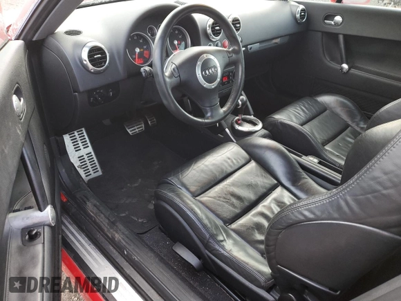 2005 Audi TT with VIN TRUSC28N751010236, listed as a Copart auction lot 43664765 with 111,931 mi miles and Salvage Title. Bid and sale history available at carsss.com. Image 8.