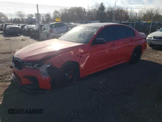 2021 BMW M5 with VIN WBS83CH02MCG02267, listed as a Copart auction lot 79027694 with 40,791 mi miles and Salvage Title. Bid and sale history available at carsss.com. Image 1.