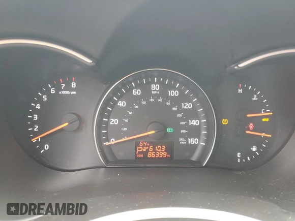 2015 Kia Sorento LX with VIN 5XYKTCA69FG640120, listed as a Copart auction lot 55731635 with 86,399 mi miles and Salvage Title. Bid and sale history available at carsss.com. Image 9.